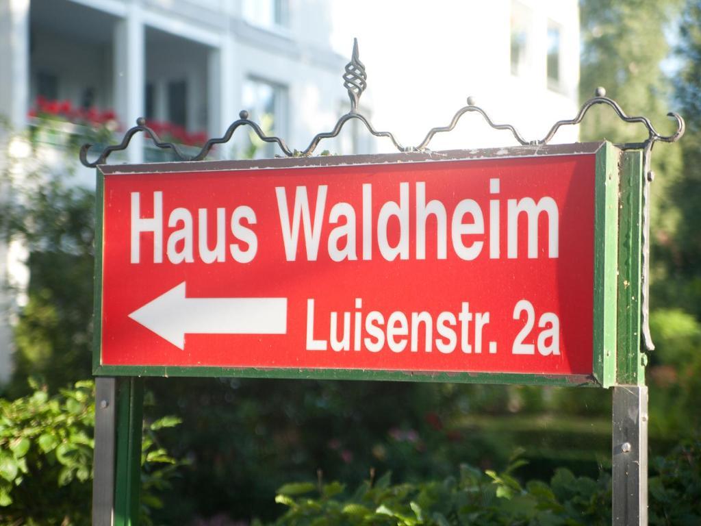 Отель Haus Waldheim Маленте Экстерьер фото